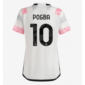 Juventus Paul Pogba #10 Koszulka Wyjazdowych Kobiety 2023-24 Krótki Rękaw